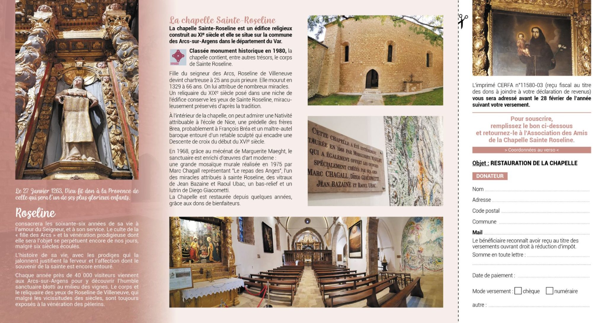 Sainte Roseline de Villeneuve, la « rose sans épine » de Provence