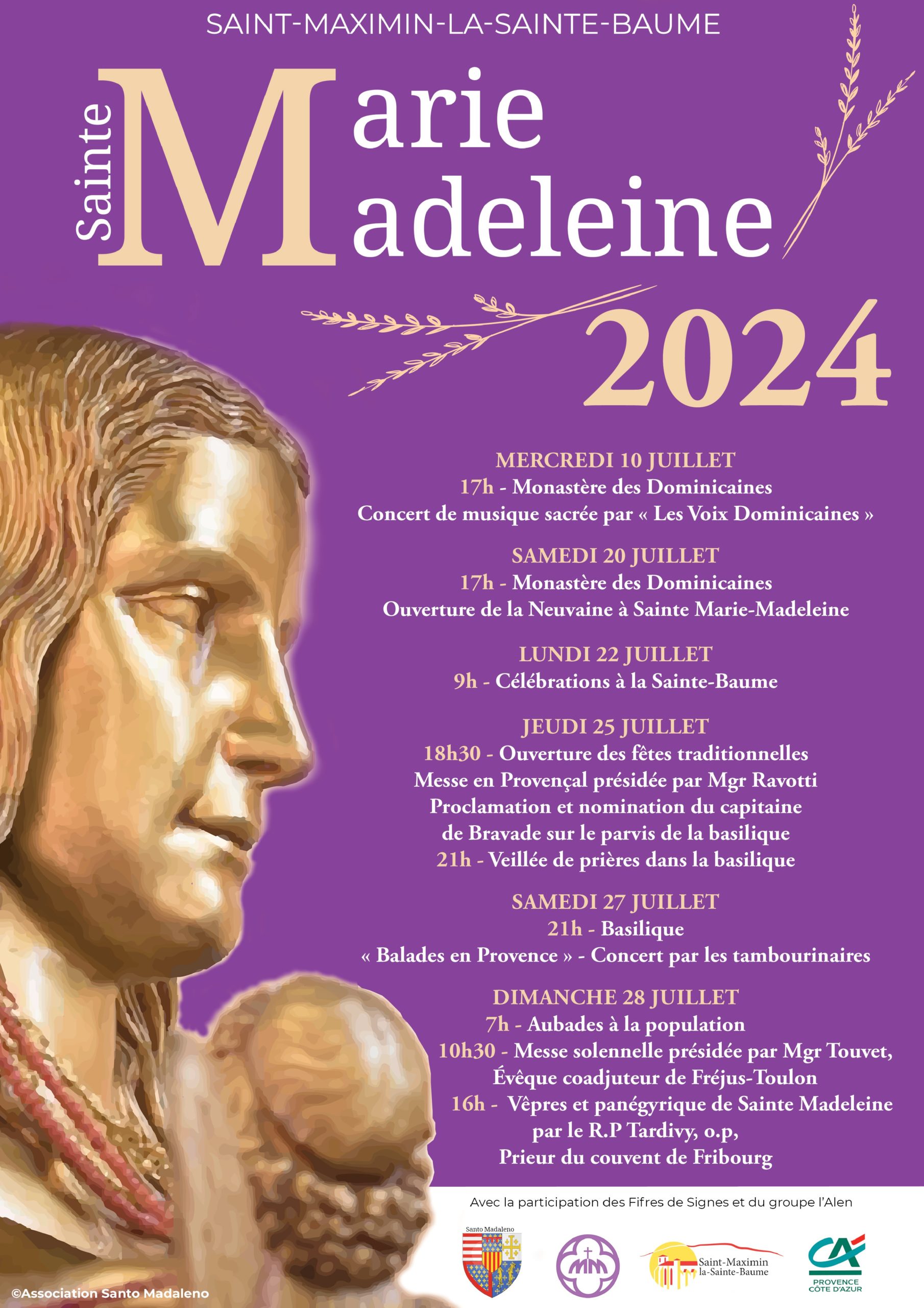 article fete sainte marie madeleine 2024 importance des reliques1