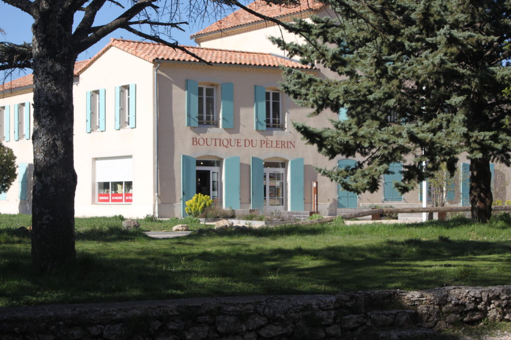 boutique du pelerin hotellerie sainte baume plan daups