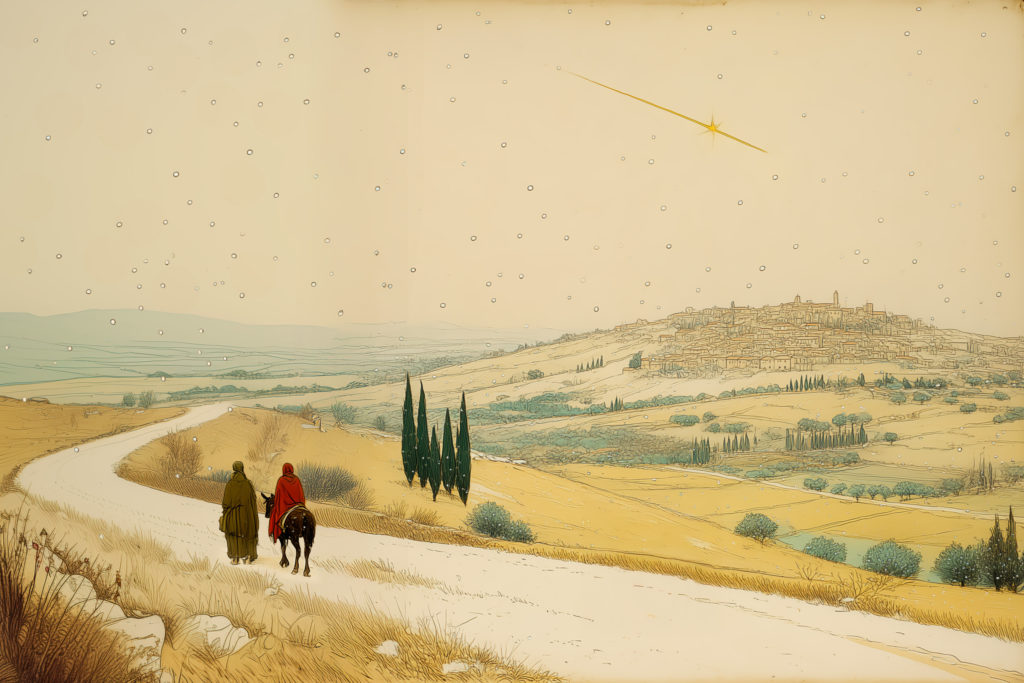 [large] image de fond voyage bethléem