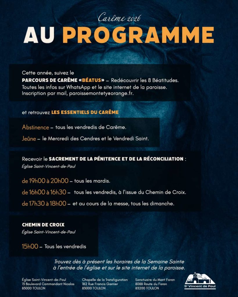 Parcours de Carême "Béatus" avec Montéty