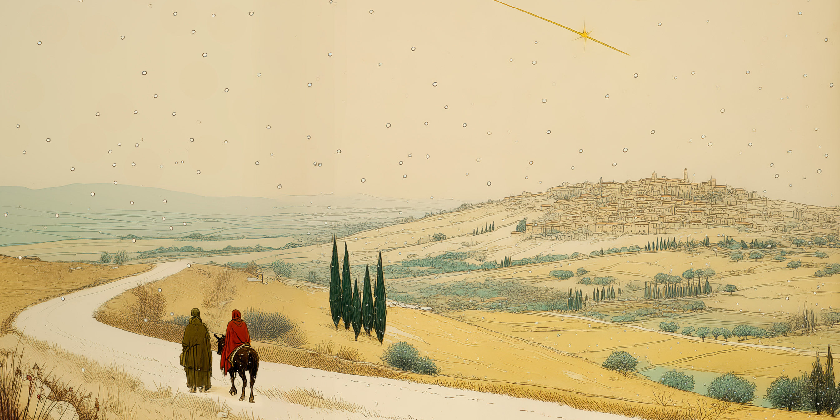 [large] image de fond voyage bethléem
