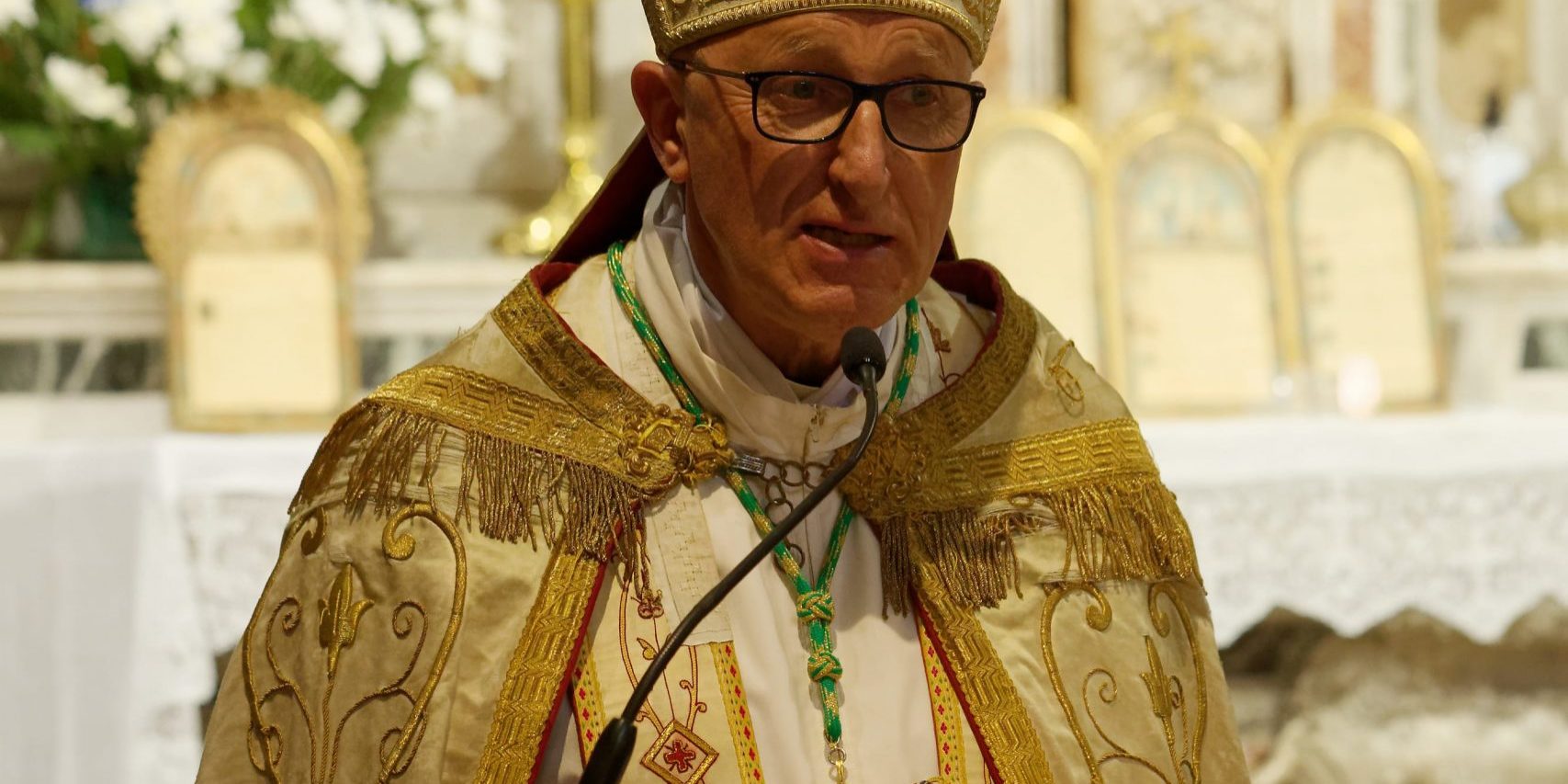 Mgr Dominique Rey, évêque du diocèse de Fréjus-Toulon