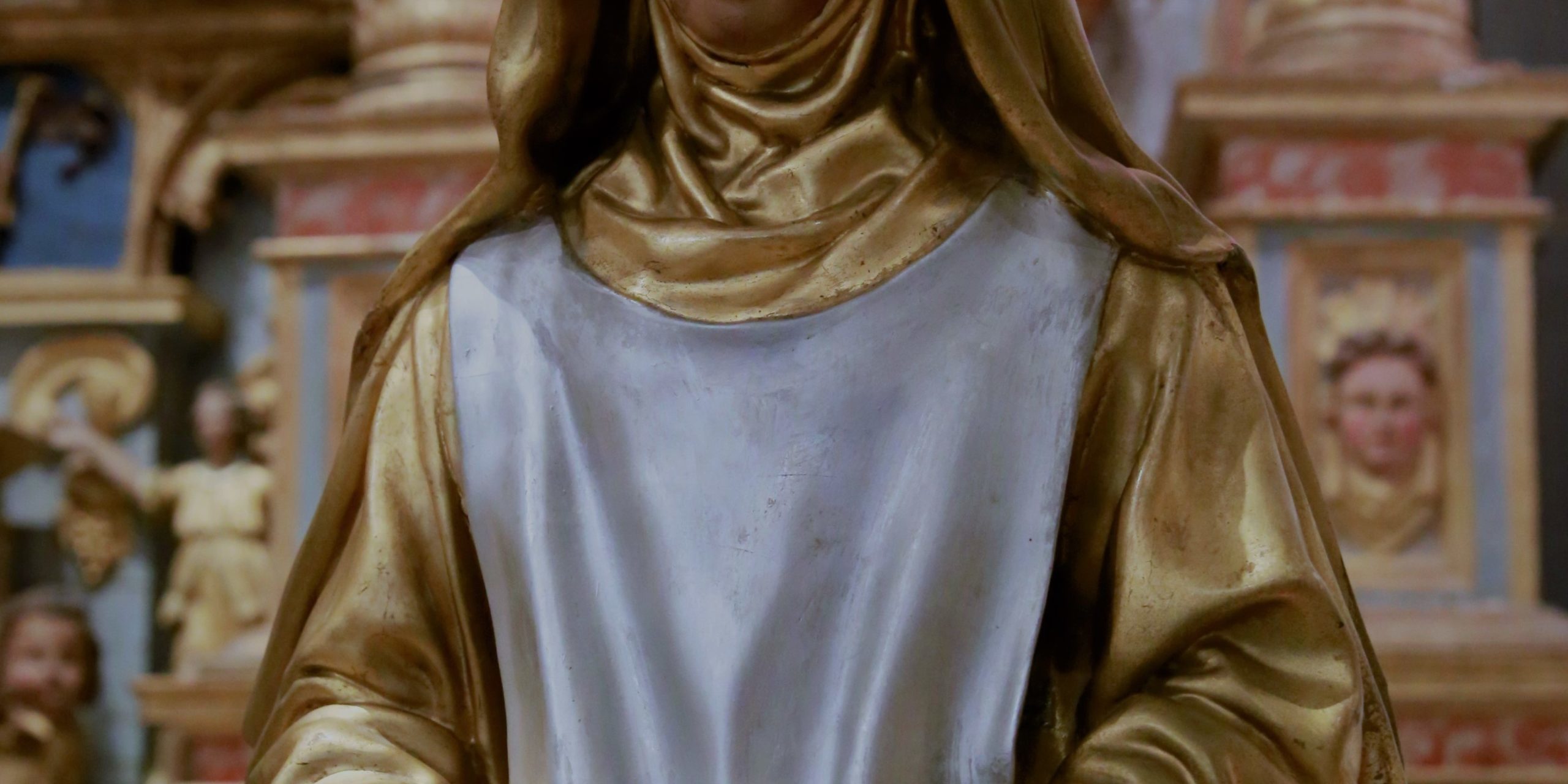 statue sainte Roselineter